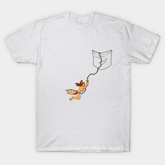 Pocket tarzan T-Shirt by Vezzia